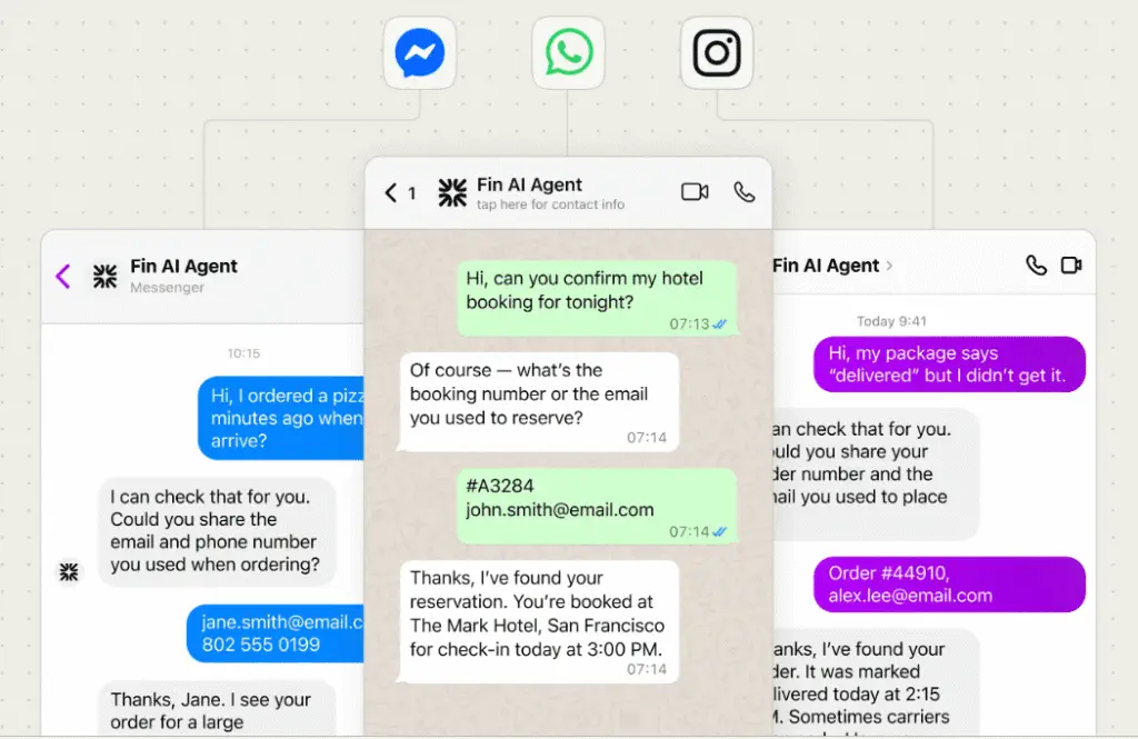 intercom chatbots in the uk