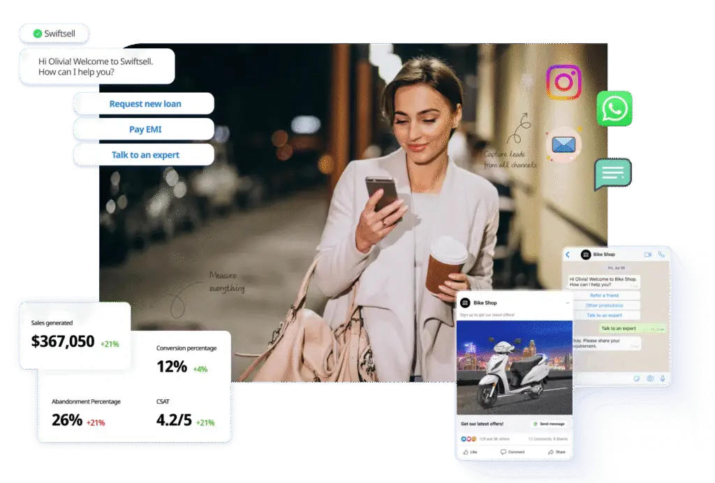 swiftsell whatsapp chatbot